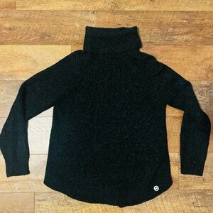 Michael Kors Emerald Green Turtleneck Knit Sweater Size S